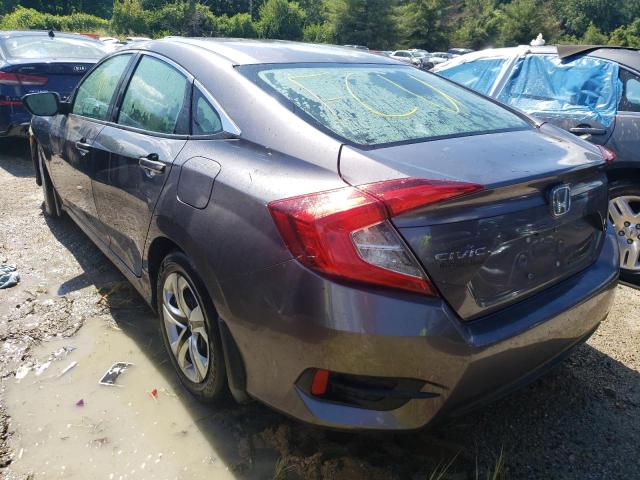 Photo 3 from auction – 2017 HONDA CIVIC LX with VIN 19XFC2F50HE027024