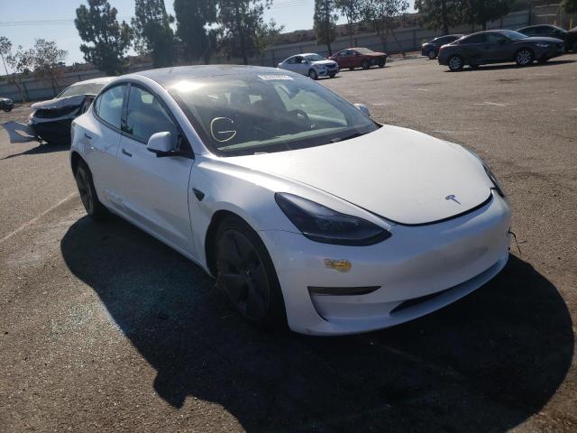TESLA MODEL 3 2022 with VIN 5YJ3E1EB6NF169544 - Photo from auction