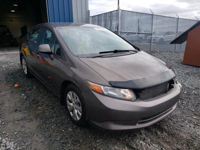 Photo 1 from auction – 2012 HONDA CIVIC LX with VIN 2HGFB2F47CH003621
