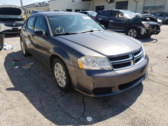 DODGE AVENGER SE 2014 with VIN 1C3CDZAB9EN226316 - Photo from auction