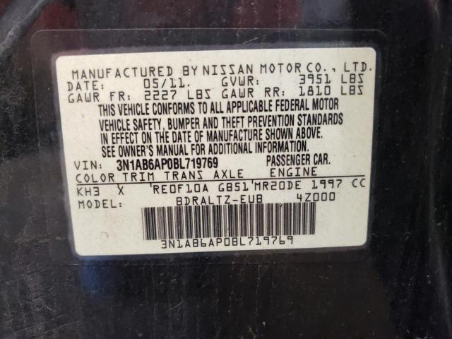 Photo 10 from auction – 2011 NISSAN SENTRA 2.0 with VIN 3N1AB6AP0BL719769