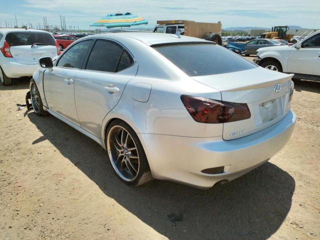 Photo 3 from auction – 2008 LEXUS IS 250 with VIN JTHBK262982060395