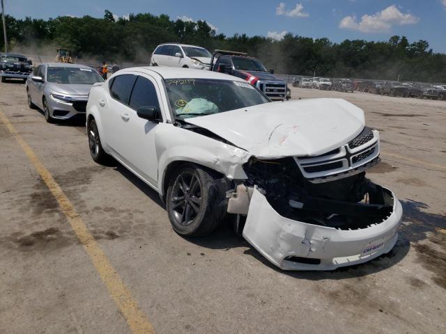 DODGE AVENGER SX 2013 with VIN 1C3CDZCB3DN742117 - Photo from auction