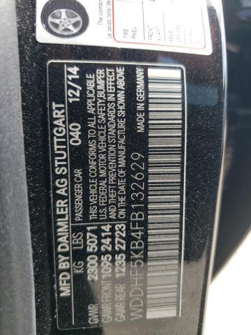 Photo 10 from auction – 2015 MERCEDES-BENZ E 350 with VIN WDDHF5KB4FB132629