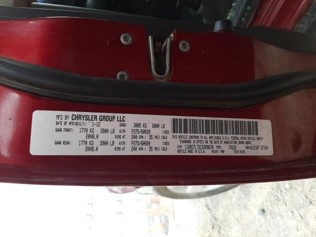 Photo 10 from auction – 2012 DODGE RAM 1500 S with VIN 1C6RD7LT5CS209678