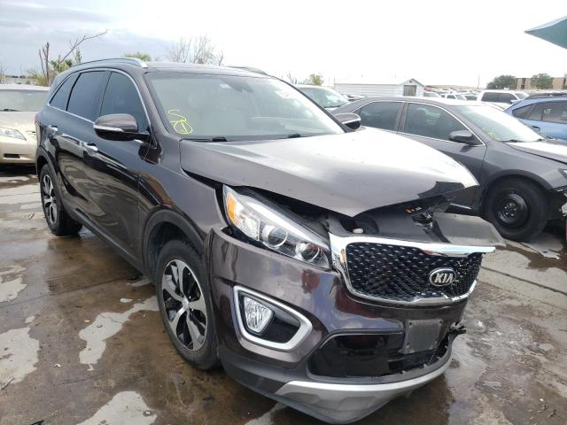 KIA SORENTO EX 2017 with VIN 5XYPH4A53HG301926 - Photo from auction