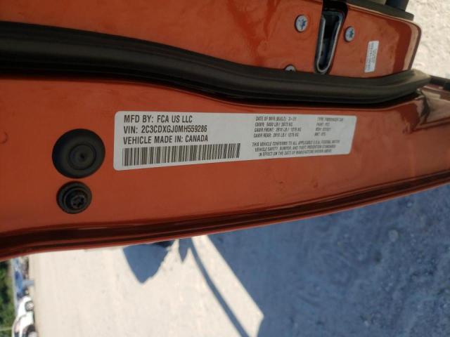 Photo 10 from auction – 2021 DODGE CHARGER SC with VIN 2C3CDXGJ0MH559286