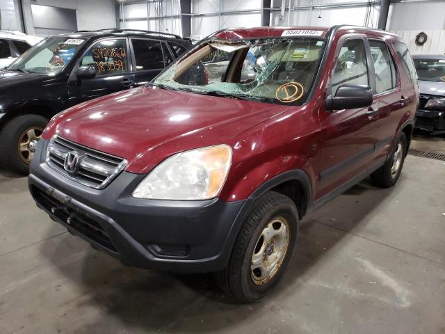 Photo 2 from auction – 2002 HONDA CR-V LX with VIN JHLRD78462C087712