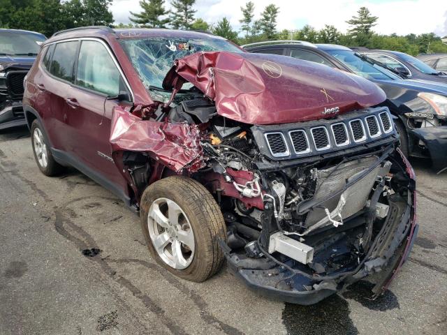 JEEP COMPASS LA 2021 with VIN 3C4NJDBB6MT501217 - Photo from auction