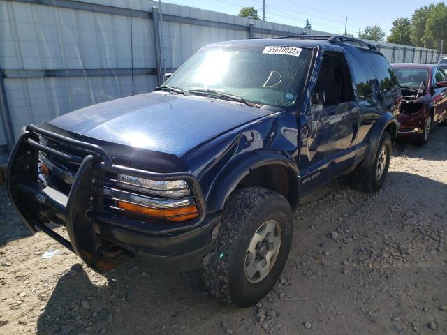 Photo 2 from auction – 2001 CHEVROLET BLAZER with VIN 1GNCT18W61K191861