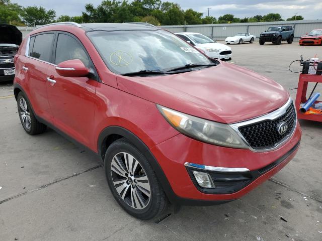 KIA SPORTAGE E 2015 with VIN KNDPC3AC0F7739739 - Photo from auction