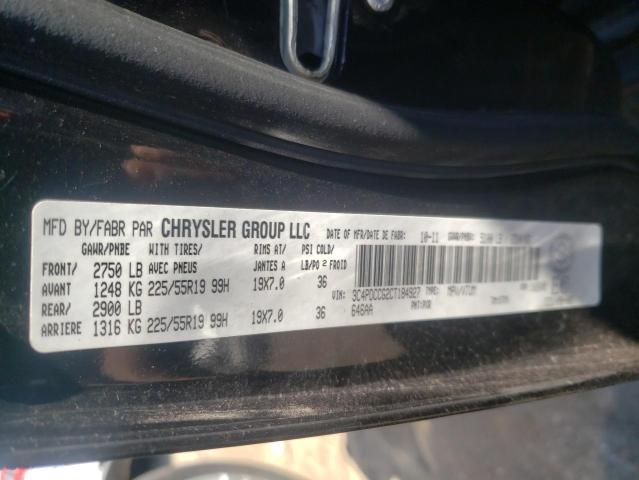 Photo 10 from auction – 2012 DODGE JOURNEY SX with VIN 3C4PDCCG2CT184927