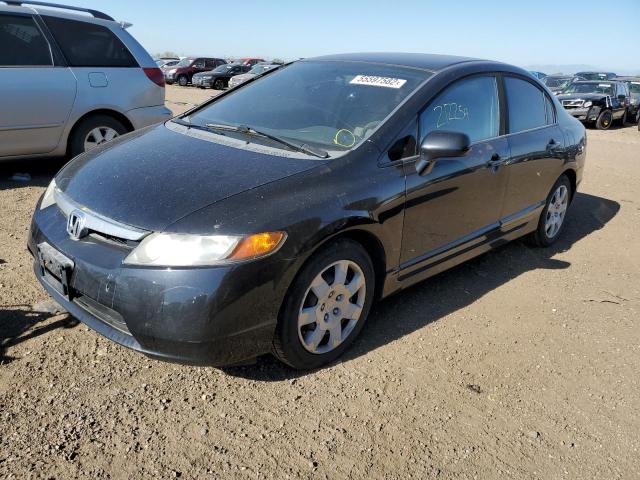 Photo 2 from auction – 2008 HONDA CIVIC LX with VIN 1HGFA16508L025301