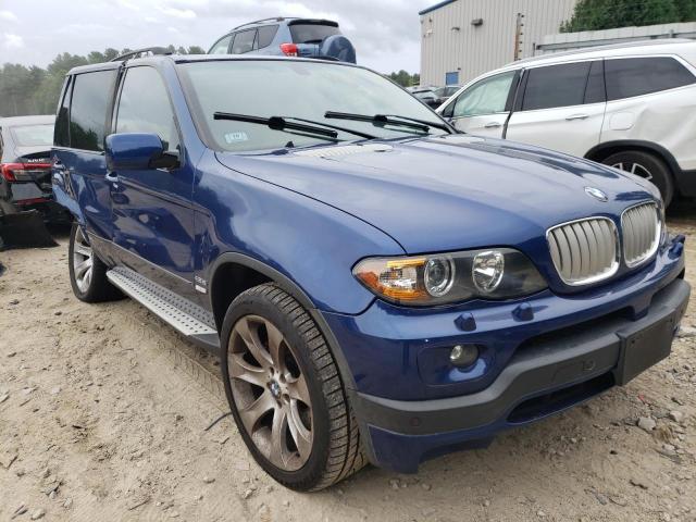 BMW X5 4.8IS 2006 with VIN 5UXFA93536LE84824 - Photo from auction