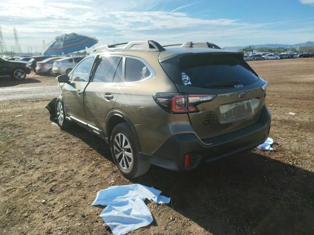 Photo 3 from auction – 2021 SUBARU OUTBACK PR with VIN 4S4BTACC7M3103637