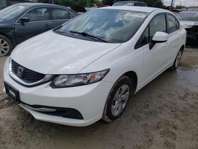 Photo 2 from auction – 2013 HONDA CIVIC LX with VIN 19XFB2F52DE061608