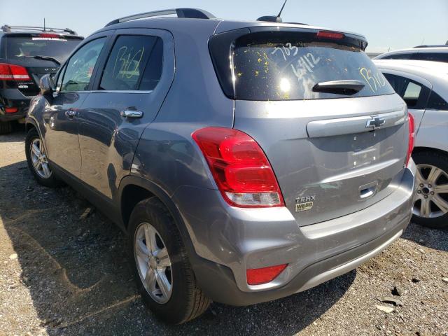 Photo 3 from auction – 2020 CHEVROLET TRAX 1LT with VIN 3GNCJLSB1LL309081