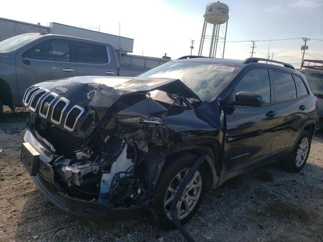 Photo 2 from auction – 2016 JEEP CHEROKEE S with VIN 1C4PJLAB2GW171823