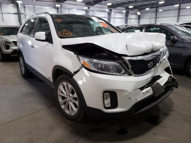 KIA SORENTO EX 2015 with VIN 5XYKUDA7XFG628604 - Photo from auction