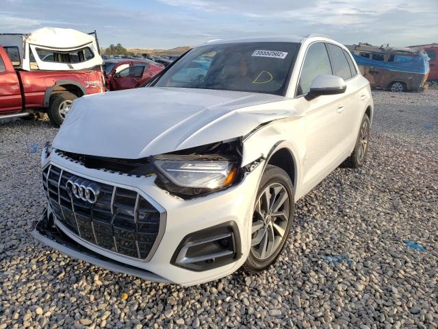 Photo 2 from auction – 2021 AUDI Q5 PREMIUM with VIN WA1AAAFY2M2024809