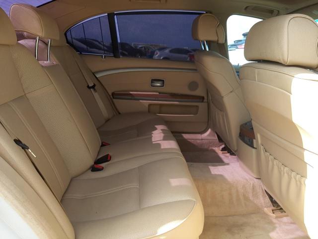 Photo 6 from auction – 2007 BMW 750 with VIN WBAHN83507DT70648