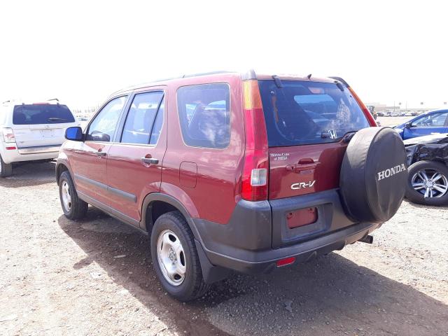 Photo 3 from auction – 2002 HONDA CR-V LX with VIN JHLRD68432C016154
