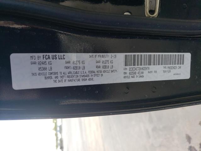 Photo 10 from auction – 2019 DODGE CHARGER R/ with VIN 2C3CDXCT2KH622070