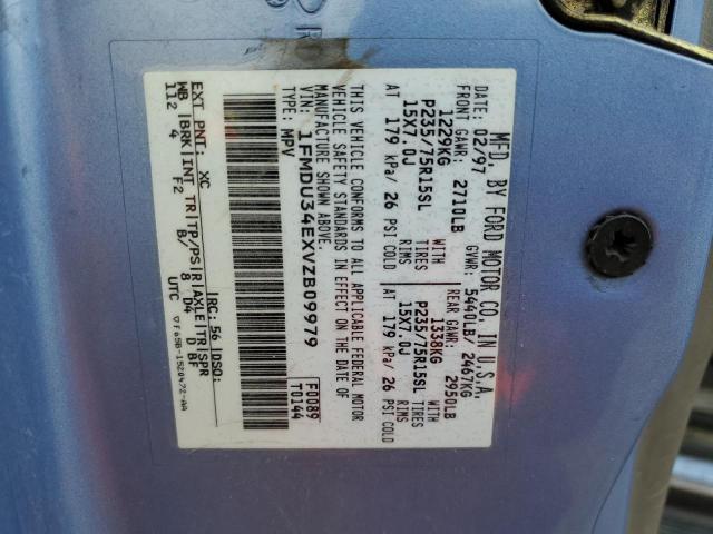 Photo 10 from auction – 1997 FORD EXPLORER with VIN 1FMDU34EXVZB09979