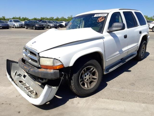 Photo 2 from auction – 2002 DODGE DURANGO SL with VIN 1B8HR58N42F220274