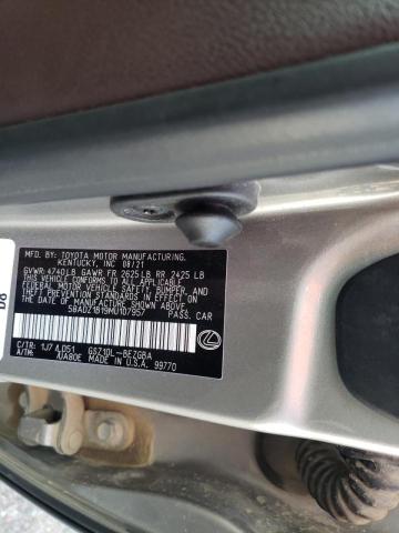 Photo 10 from auction – 2021 LEXUS ES 350 BAS with VIN 58ADZ1B19MU107957