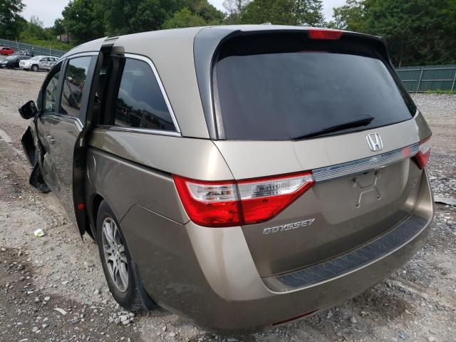 Photo 3 from auction – 2013 HONDA ODYSSEY EX with VIN 5FNRL5H69DB057809