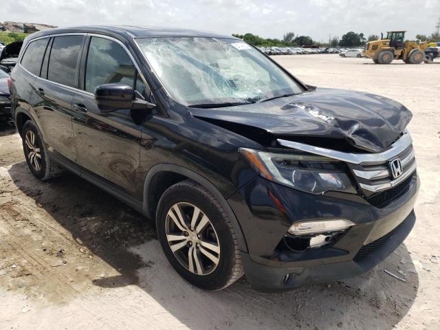 HONDA PILOT EXL 2018 with VIN 5FNYF5H57JB017637 - Photo from auction