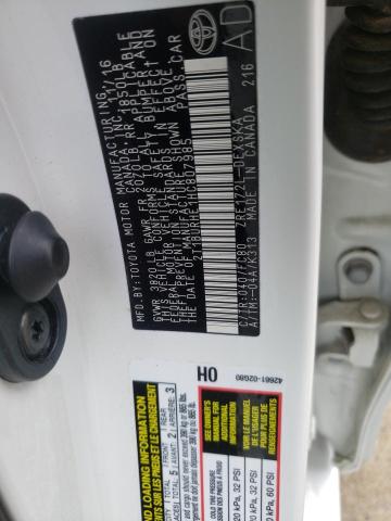 Photo 10 from auction – 2017 TOYOTA COROLLA with VIN 2T1BURHE1HC807985