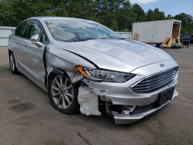 FORD FUSION S 2017 with VIN 3FA6P0HD2HR218620 - Photo from auction