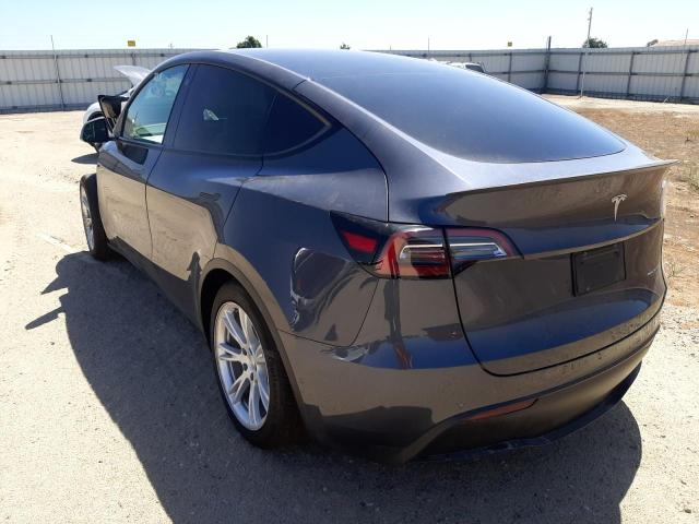 Photo 3 from auction – 2021 TESLA MODEL Y with VIN 5YJYGDEE0MF158470