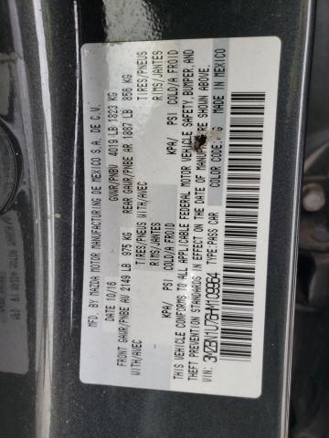 Photo 10 from auction – 2017 MAZDA 3 SPORT with VIN 3MZBN1U76HM109964