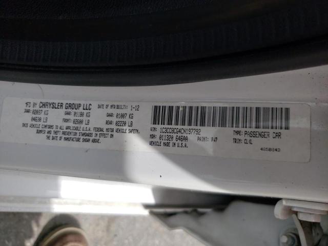 Photo 10 from auction – 2012 CHRYSLER 200 LIMITE with VIN 1C3CCBCG4CN197792