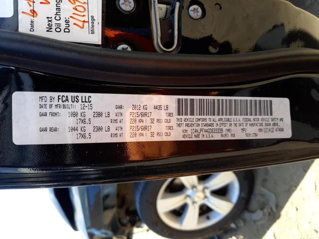 Photo 10 from auction – 2016 JEEP PATRIOT LA with VIN 1C4NJPFA4GD633339