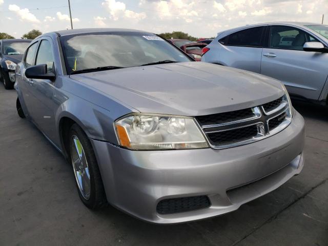 DODGE AVENGER SE 2013 with VIN 1C3CDZAB7DN536902 - Photo from auction