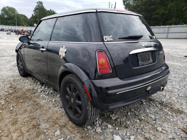 Photo 3 from auction – 2004 MINI COOPER with VIN WMWRC33494TJ54688