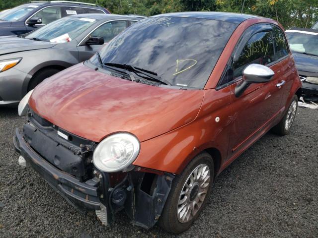 Photo 2 from auction – 2012 FIAT 500 LOUNGE with VIN 3C3CFFCR6CT105355