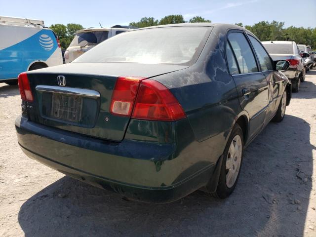 Photo 4 from auction – 2002 HONDA CIVIC EX with VIN 2HGES26852H561674