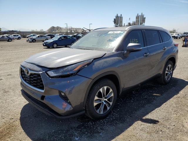 Photo 2 from auction – 2022 TOYOTA HIGHLANDER with VIN 5TDGZRAH7NS549227
