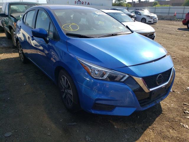 NISSAN VERSA SV 2021 with VIN 3N1CN8EV4ML833989 - Photo from auction