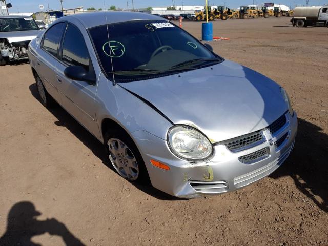 DODGE NEON SXT 2004 with VIN 1B3ES56C54D550521 - Photo from auction