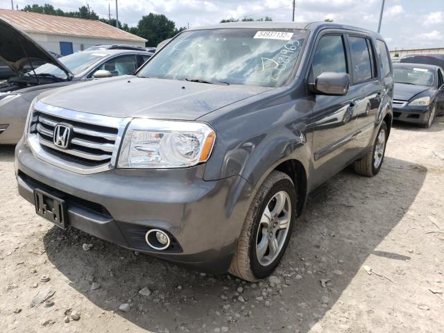 Photo 2 from auction – 2012 HONDA PILOT EXL with VIN 5FNYF4H57CB081965
