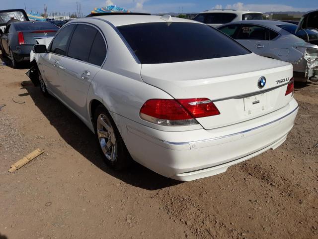 Photo 3 from auction – 2007 BMW 750 with VIN WBAHN83507DT70648