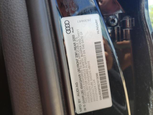 Photo 10 from auction – 2016 AUDI A3 PREMIUM with VIN WAUE8GFF8G1013096