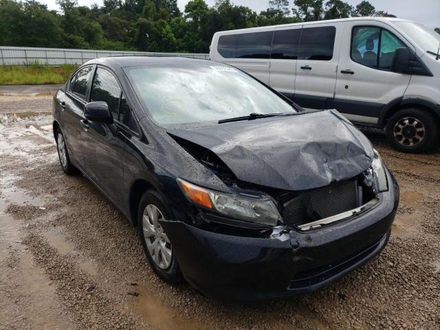 HONDA CIVIC LX 2012 with VIN 19XFB2E52CE012005 - Photo from auction