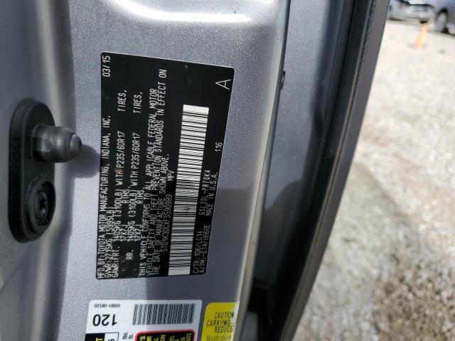 Photo 10 from auction – 2015 TOYOTA SIENNA XLE with VIN 5TDYK3DCXFS590989